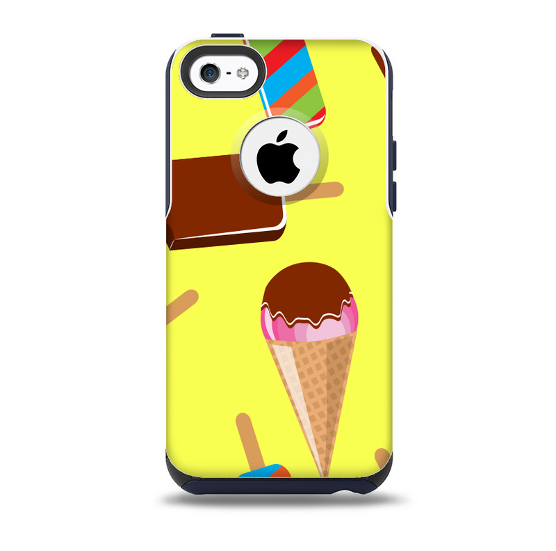 3d Icecream Treat Collage Skin for the iPhone 5c OtterBox Commuter Case