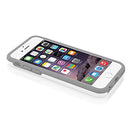 The White and Gray Credit Card STOWAWAY Case for iPhone 6/6s