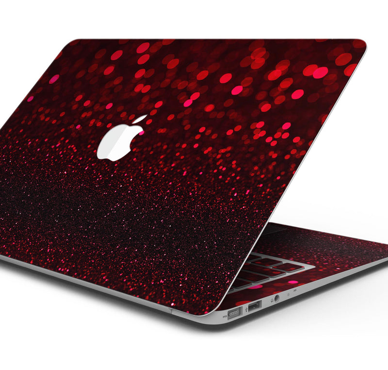 apple laptop red