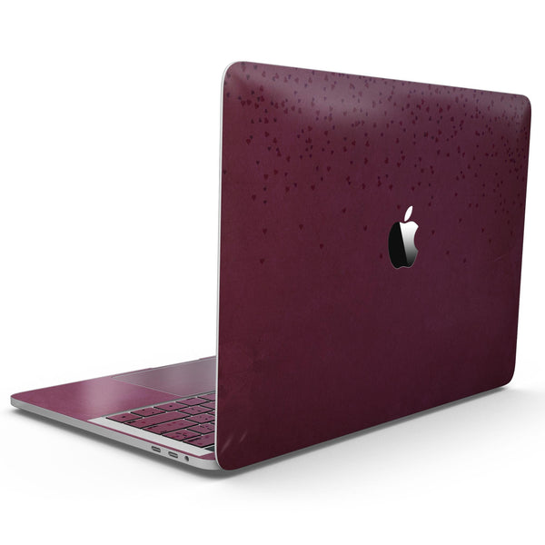 MacBook Pro with Touch Bar Skin Kit - 50_Shades_of_Burgandy_Micro_Hearts-MacBook_13_Touch_V9.jpg?