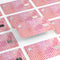 50 Shades of Pink Micro Triangles - Premium Protective Decal Skin-Kit for the Apple Credit Card