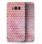 50 Shades of Pink Micro Triangles - Samsung Galaxy S8 Full-Body Skin Kit