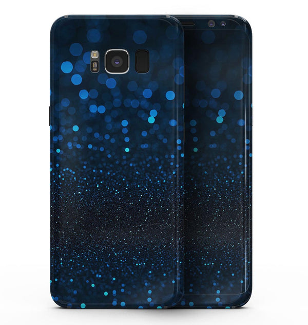 50 Shades of Unflocused Blue - Samsung Galaxy S8 Full-Body Skin Kit