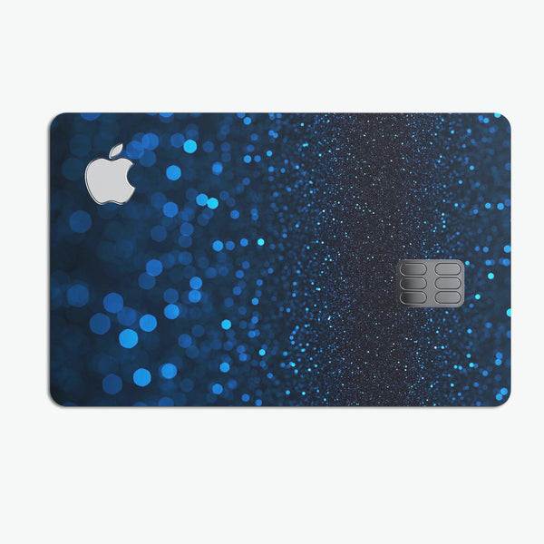 50 Shades of Unfocused Blue - Premium Protective Decal Skin-Kit for the Apple Credit Card