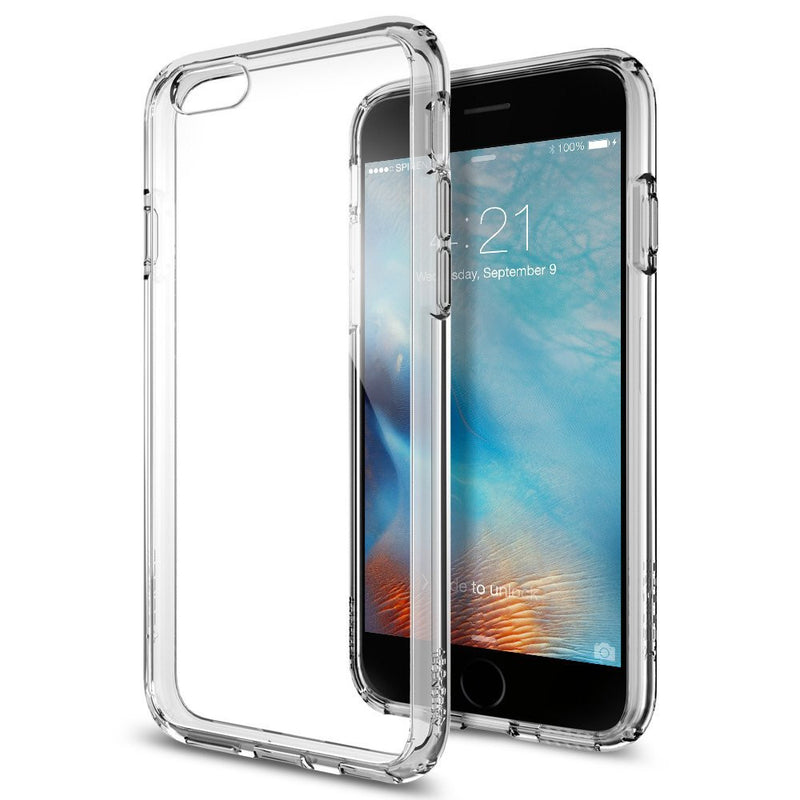 The Crystal Space Clear Ultra Hybrid Bumper iPhone 6/6s Case