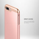 The Gold Standard and Gold Dual Layer Slider / Soft Interior Cover iPhone 7 Plus Case