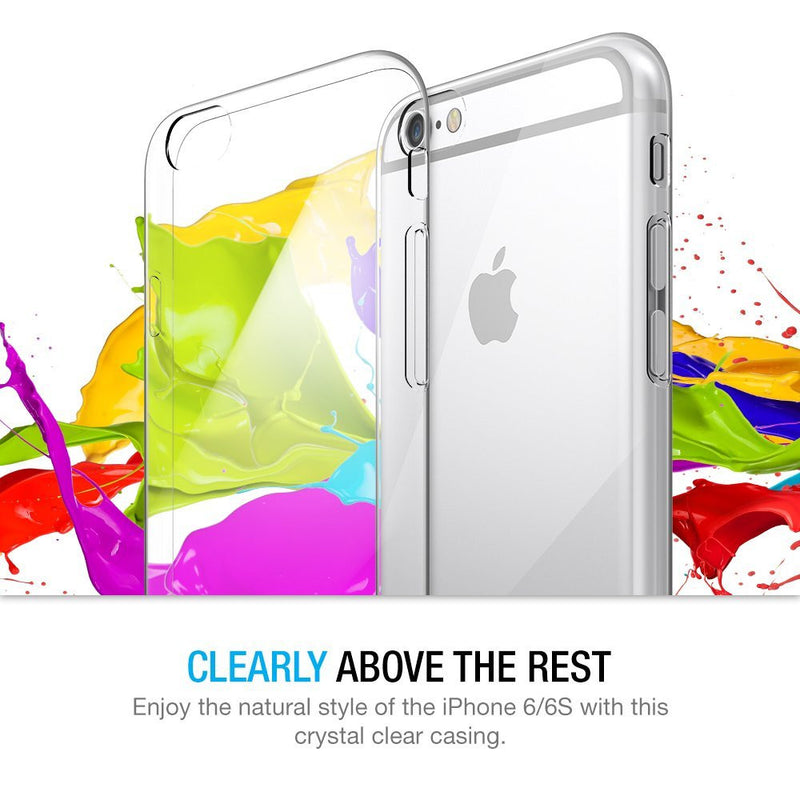 The Crystal Clear Ultra thin Liquid Gel Skin Case for the iPhone 6/6s