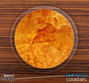 The Orange Land Skinned Foam-Backed Coaster Set