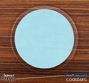 The Vintage Blue Skinned Foam-Backed Coaster Set