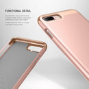 The Gold Standard and Gold Dual Layer Slider / Soft Interior Cover iPhone 7 Plus Case