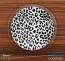 The Leopard Print Skinned Foam-Backed Coaster Set