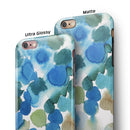 Absorbed Watercolor Texture v3 iPhone 6/6s or 6/6s Plus 2-Piece Hybrid INK-Fuzed Case