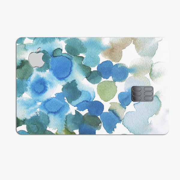Absorbed Watercolor Texture v3 - Premium Protective Decal Skin-Kit for the Apple Credit Card