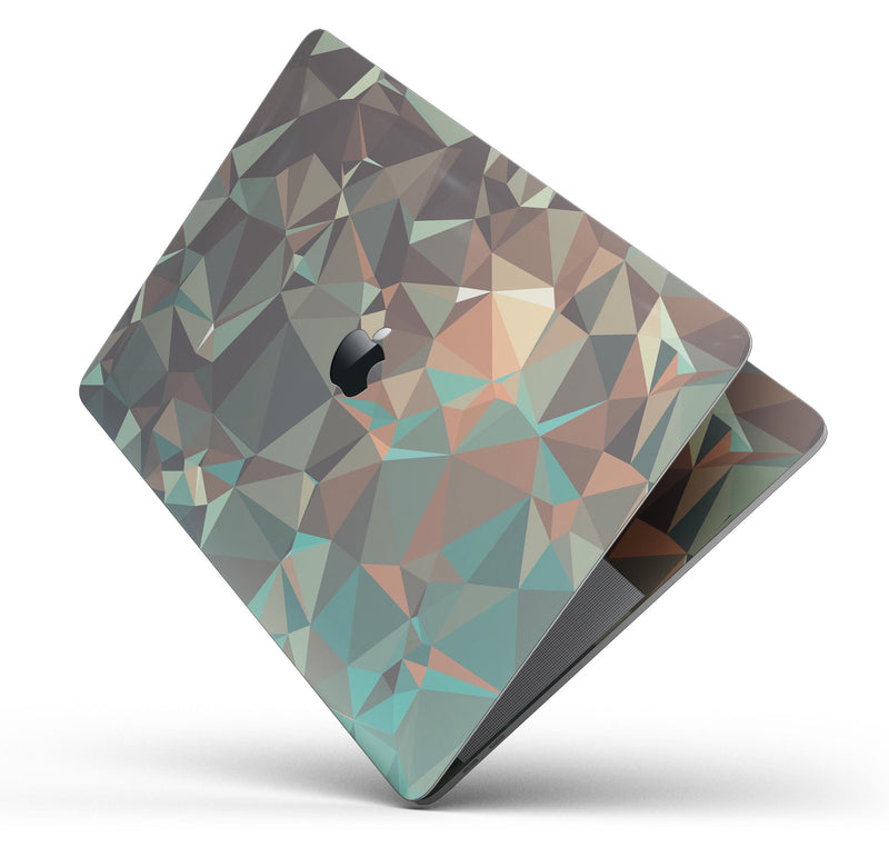 Abstract MultiColor Geometric Shapes Pattern - Skin Decal Wrap Kit Compatible with the Apple MacBook Pro, Pro with Touch Bar or Air (11", 12", 13", 15" & 16" - All Versions Available)