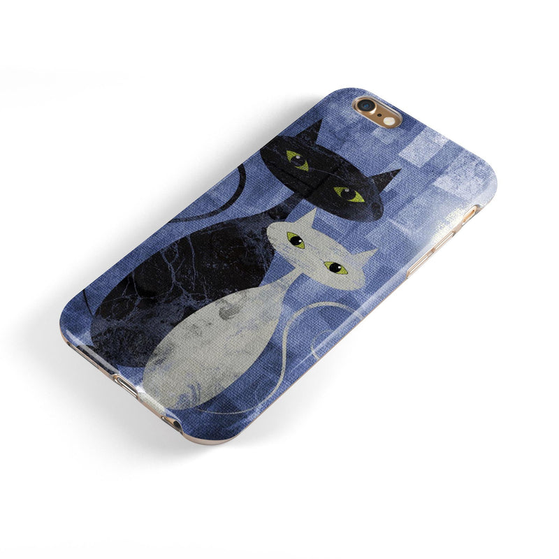 Abstract_Black_White_Cats_-_iPhone_6s_-_Gold_-_Clear_Rubber_-_Hybrid_Case_-_Shopify_-_V6.jpg