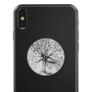 Abstract Black and White WaterColor Vivid Tree - Skin Kit for PopSockets and other Smartphone Extendable Grips & Stands