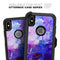 Abstract Blue & Pink Surface - Skin Kit for the iPhone OtterBox Cases