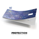 Abstract Blue Grungy Stars - Premium Protective Decal Skin-Kit for the Apple Credit Card