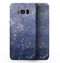 Abstract Blue Grungy Stars - Samsung Galaxy S8 Full-Body Skin Kit