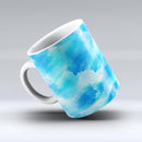 The-Abstract-Blue-Stroked-Watercolour-ink-fuzed-Ceramic-Coffee-Mug