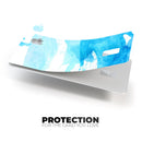 Abstract Blue Strokes - Premium Protective Decal Skin-Kit for the Apple Credit Card