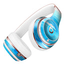 Abstract Blue Strokes Full-Body Skin Kit for the Beats by Dre Solo 3 Wireless Headphones