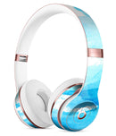 Abstract Blue Strokes Full-Body Skin Kit for the Beats by Dre Solo 3 Wireless Headphones