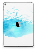 Abstract Blue Watercolor Seagull Swarm - iPad Pro 97 - View 3.jpg