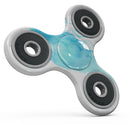 Abstract Blue Watercolor Seagull Swarm Full-Body Fidget Spinner Skin-Kit