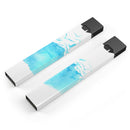 Abstract Blue Watercolor Seagull Swarm - Premium Decal Protective Skin-Wrap Sticker compatible with the Juul Labs vaping device