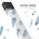 Abstract Blue Watercolor Strokes - Premium Decal Protective Skin-Wrap Sticker compatible with the Juul Labs vaping device