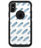 Abstract Blue Watercolor Strokes - iPhone X OtterBox Case & Skin Kits