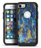Abstract Blue Wet Paint - iPhone 7 or 7 Plus Commuter Case Skin Kit