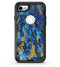 Abstract Blue Wet Paint - iPhone 7 or 8 OtterBox Case & Skin Kits