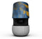 Abstract Blue and Gold Wet Paint - Full-Body Skin Kit for the Google Home Assistant