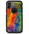 Abstract Bright Primary and Secondary Colored Oil Painting 2 - iPhone X OtterBox Case & Skin Kits