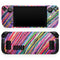 Abstract Color Strokes // Full Body Skin Decal Wrap Kit for the Steam Deck handheld gaming computer