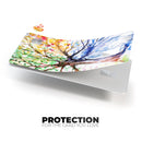 Abstract Colorful WaterColor Vivid Tree - Premium Protective Decal Skin-Kit for the Apple Credit Card
