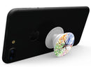Abstract Colorful WaterColor Vivid Tree - Skin Kit for PopSockets and other Smartphone Extendable Grips & Stands