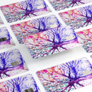 Abstract Colorful WaterColor Vivid Tree V2 - Premium Protective Decal Skin-Kit for the Apple Credit Card