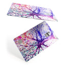 Abstract Colorful WaterColor Vivid Tree V2 - Premium Protective Decal Skin-Kit for the Apple Credit Card