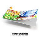 Abstract Colorful WaterColor Vivid Tree V3 - Premium Protective Decal Skin-Kit for the Apple Credit Card