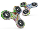 Abstract Colorful WaterColor Vivid Tree V3 Full-Body Fidget Spinner Skin-Kit