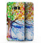 Abstract Colorful WaterColor Vivid Tree V3 - Samsung Galaxy S8 Full-Body Skin Kit
