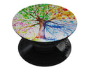 Abstract Colorful WaterColor Vivid Tree V3 - Skin Kit for PopSockets and other Smartphone Extendable Grips & Stands