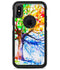 Abstract Colorful WaterColor Vivid Tree V3 - iPhone X OtterBox Case & Skin Kits