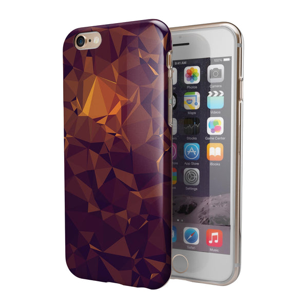 Abstract_Copper_Geometric_Shapes_-_iPhone_6s_-_Gold_-_Clear_Rubber_-_Hybrid_Case_-_Shopify_-_V3