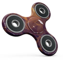 Abstract Copper Geometric Shapes Full-Body Fidget Spinner Skin-Kit