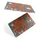 Abstract Cracked Burnt Paint - Premium Protective Decal Skin-Kit for the Apple Credit Card