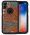 Abstract Cracked Burnt Paint - iPhone X OtterBox Case & Skin Kits